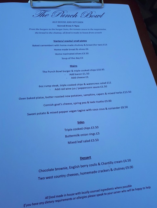 Punchbowl Ale House & Kitchen Review